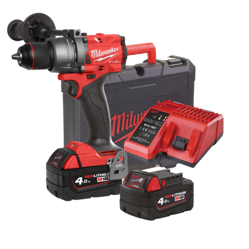Milwaukee M18 FPD3-402C - Akumulatorowa wiertarko-wkrętarka udarowa 