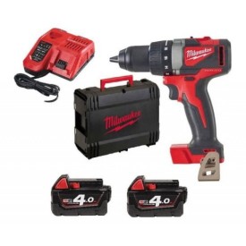 MILWAUKEE M18 BLDD2-402X - Akumulatorowa wiertarko-wkrętarka