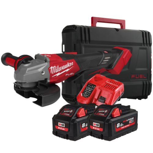 MILWAUKEE M18 FHSAG125XPDB2-802X - Akumulatorowa szlifierka kątowa  125 mm