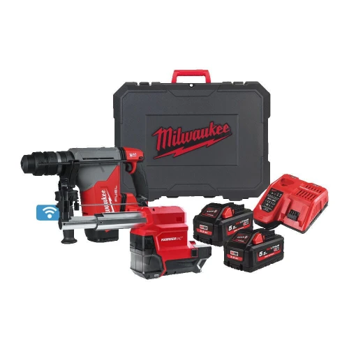 Milwaukee M18 ONEFHPXDEL-552C - Młot  SDS-Plus z dedykowanym odpylaczem