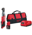 Milwaukee M12 FIR38-201B - Subkompaktowa akumulatorowa grzechotka udarowa 3/8"