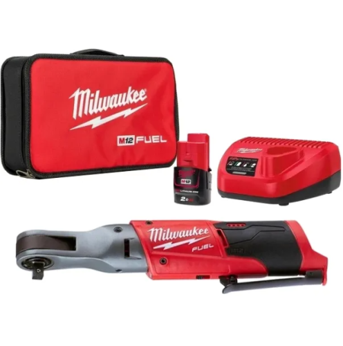 Milwaukee M12 FIR38-201B - Subkompaktowa akumulatorowa grzechotka udarowa 3/8"