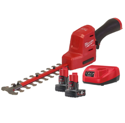 Milwaukee M12 FHT20-402 - Akumulatorowe nożyce do żywopłotu 20 cm