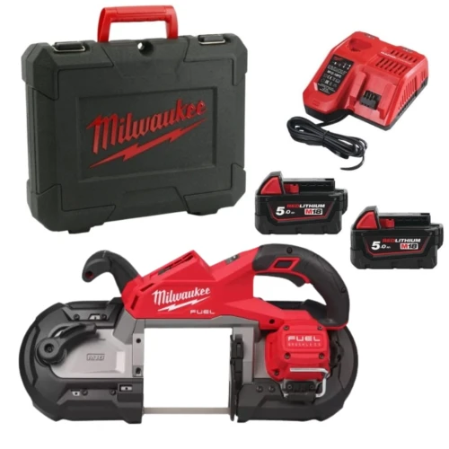 Milwaukee M18 FBS127-502C - Akumulatorowa piła taśmowa do głębokiego cięcia 18 V