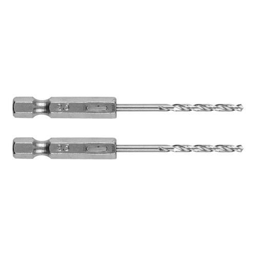 Graphite 54T7XX - Wiertło do metalu HEX - 2 szt