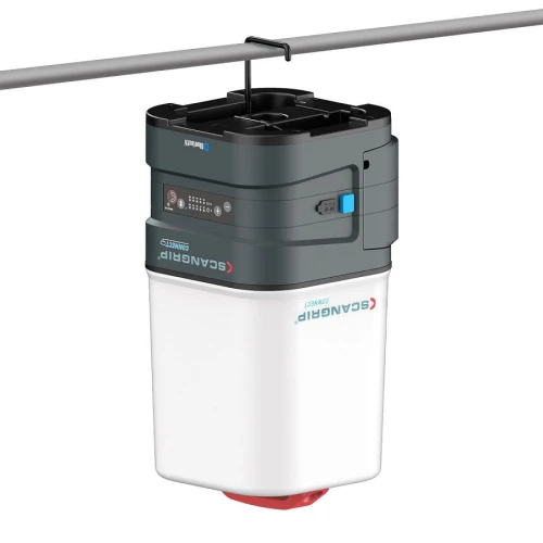 Scangrip SG490534 - Zestaw: Lampa Area 10 Connect + Statyw Tripod 2M + Zasilacz sieciowy Power Supply