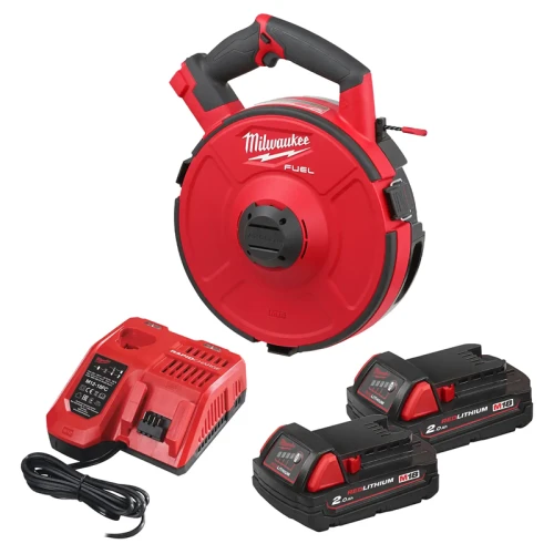 Milwaukee M18 FPFT-202 36m ST Set - Urządzenie do przeciągania przewodów