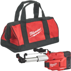 Milwaukee M12 UDEL-0B - Akumulatorowy odpylacz SDS-Plus 12 V