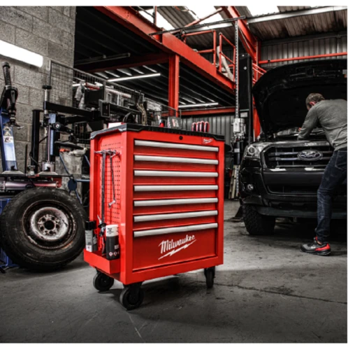Milwaukee SRC27/7-1 - Wózek narzędziowy na kółkach z 7 szufladami - bez osprzętu