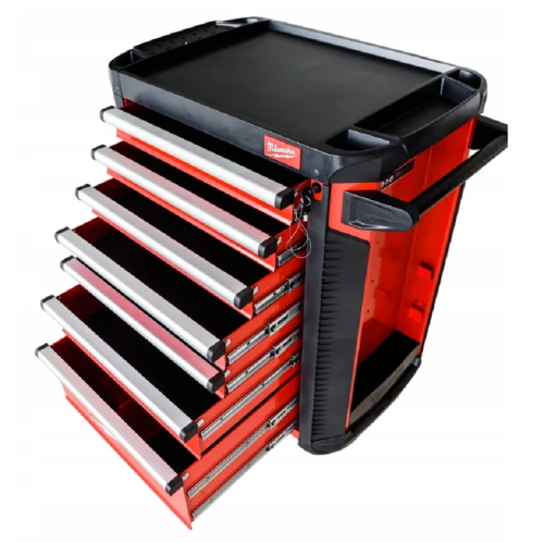 Milwaukee SRC30-1 - Wózek narzędziowy na kółkach z 7 szufladami - bez osprzętu 