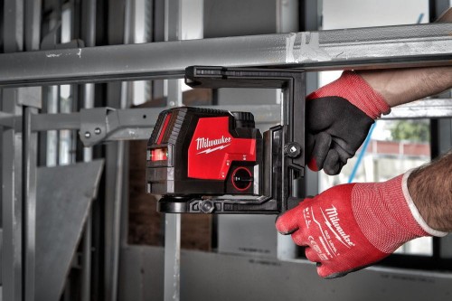 MILWAUKEE L4 CLLP-301C -Laser krzyżowy liniowo-punktowy akumulatorowy zielona wiązka