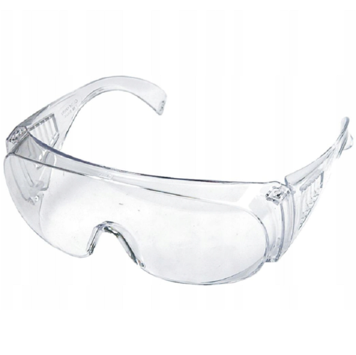 Topex 82S108 - Okulary ochronne białe z poliwęglanu