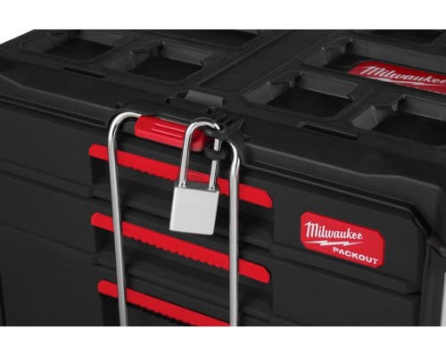 Milwaukee Packout 2 + 1 Drawer Tool Box - Skrzynia z 2+1 szufladami
