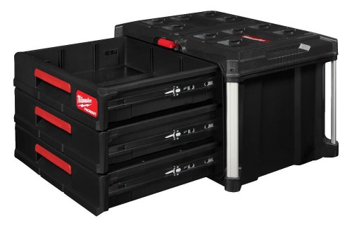 Milwaukee Packout 3 Drawer Tool Box - Skrzynia z 3 szufladami