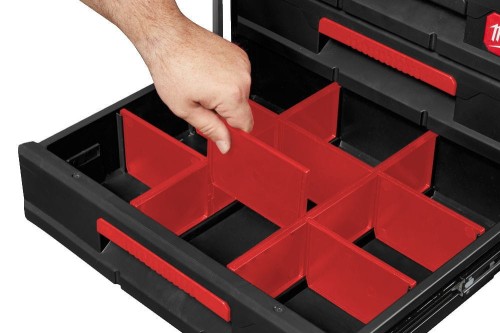 Milwaukee Packout 3 Drawer Tool Box - Skrzynia z 3 szufladami