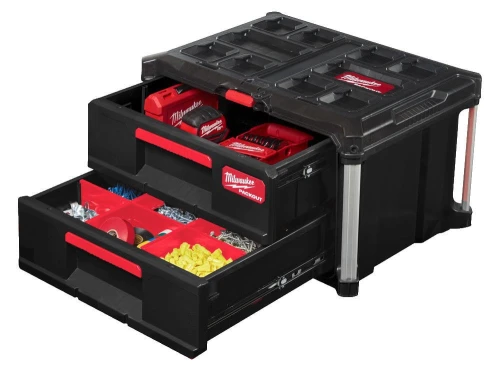 Milwaukee Packout 2 Drawer Tool Box - Skrzynia z 2 szufladami