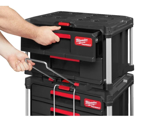 Milwaukee Packout 2 Drawer Tool Box - Skrzynia z 2 szufladami
