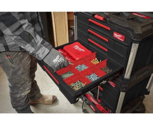 Milwaukee Packout 4 Drawer Tool Box - Skrzynia z 4 szufladami