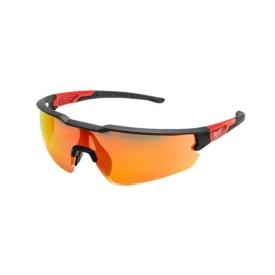 Milwaukee 4932498548 - Okulary ochronne na zarysowania lustrzane czerwone