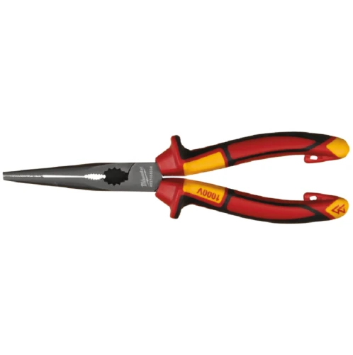 Milwaukee VDE Long Round Nose Pliers 205mm - Szczypce długie okrągłe VDE