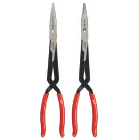 Milwaukee Long Reach Pliers 2 pc Set - Zestaw szczypiec długich - 2 szt