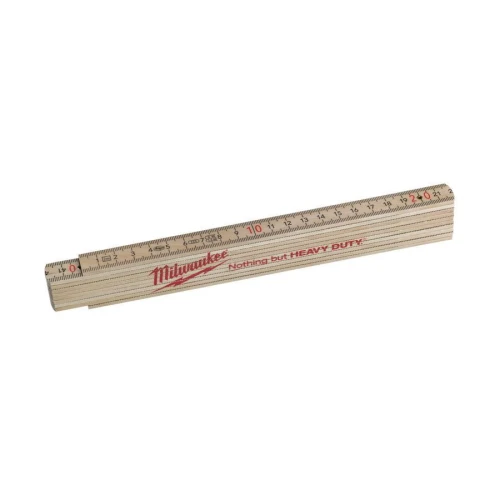 MILWAUKEE Slim Wood Folding Rule 2m - Miara składana drewniana cienka 2 M
