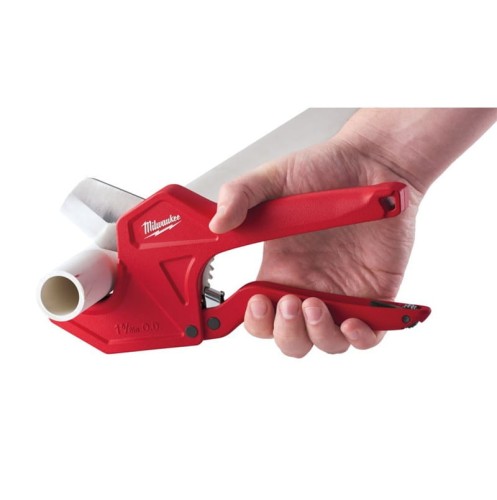 MILWAUKEE Ratcheting PVC Cutter 42 mm- Obcinak do rur PCV 42 mm