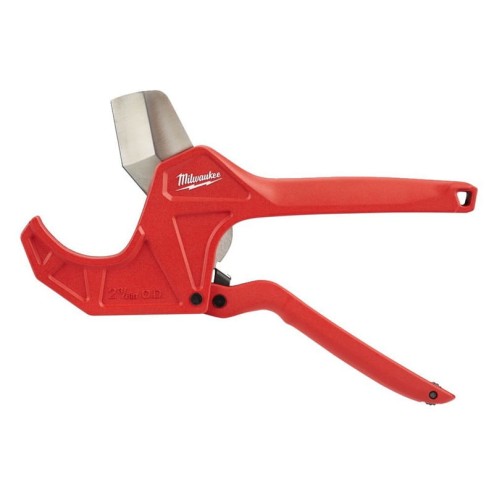 MILWAUKEE Ratcheting PVC Cutter 60 mm - Obcinak do rur PCV 63 mm