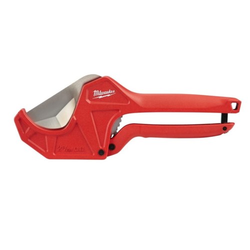 MILWAUKEE Ratcheting PVC Cutter 60 mm - Obcinak do rur PCV 63 mm