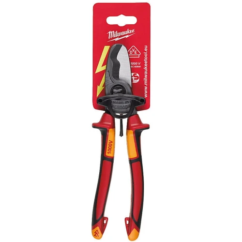 Milwaukee VDE Cable Cutter 210mm - Szczypce do przewodów VDE