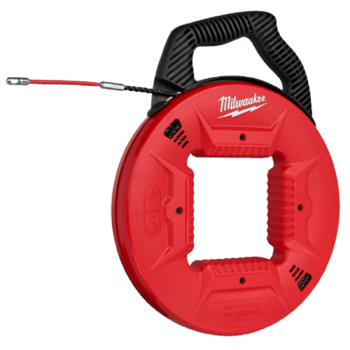 Milwaukee Non-Conductive Fish Tape 15m - Narzędzie do przeciągania przewodów - linka poliestrowa 15 m