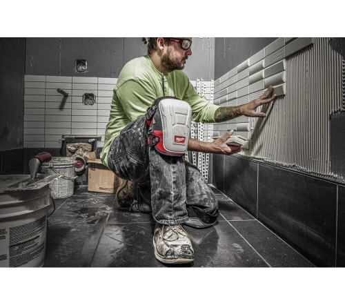 Milwaukee Premium Non-Marking Knee Pad - Żelowe nakolanniki ochronne nierysujące powierzchni