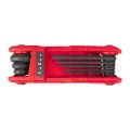 Milwaukee Metric Folding Hex Key Set - 8 pc-  Zestaw składanych kluczy imbusowych HEX 8 el.