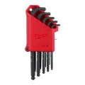 Milwaukee 13 pc Imperial L-Style with Ball End Hex Key Set - Zestaw kluczy imbusowych ampulowych calowych 13 szt.
