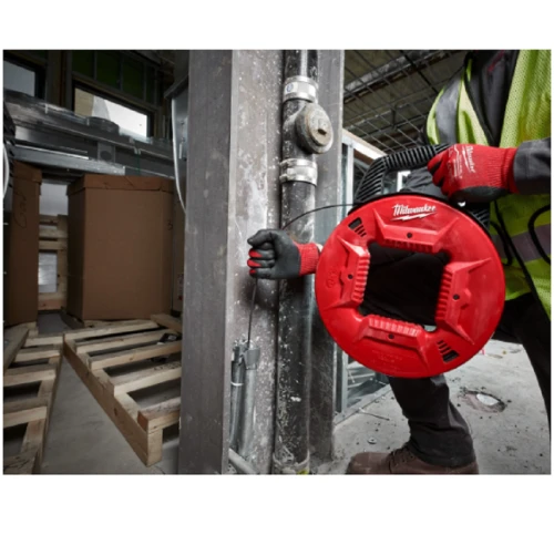 Milwaukee Steel Fish Tape 15m -  Narzędzie do przeciągania przewodów - linka stalowa 15 m