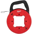 Milwaukee Steel Fish Tape 15m -  Narzędzie do przeciągania przewodów - linka stalowa 15 m
