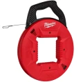 Milwaukee Steel Fish Tape 15m -  Narzędzie do przeciągania przewodów - linka stalowa 15 m