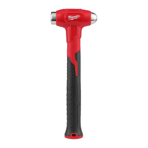 Milwaukee 450 g Dead Blow Ball Peen Hammer - Młotek bezodrzutowy 450 g z noskiem kulistym