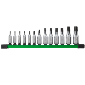 Milwaukee 1/4" and 3/8" Drive Torx Bit Socket Set - Zestaw nasadek bitowych torx 1/4˝ i 3/8˝ - 13 szt.