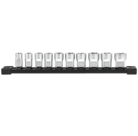 Milwaukee 3/8" Drive Metric Chrome Sockets - Zestaw nasadek metrycznych 3/8″ - 10 szt