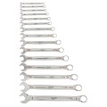 Milwaukee 15 pc Maxbite Ratchet Imperial Combination Spanner Set - 1 pc - Klucze płasko-oczkowe calowe z grzechotką zestaw 15 szt.