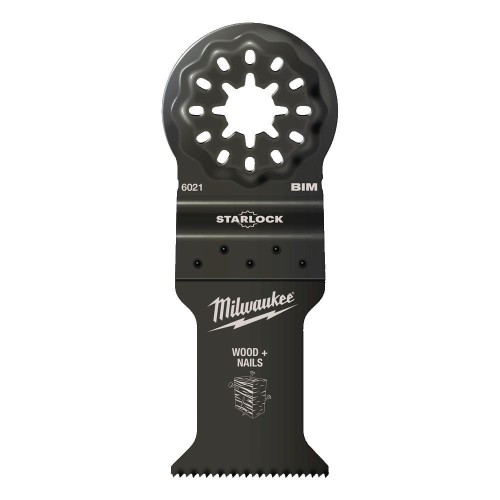 Milwaukee Wood & Nails Bi-Metal 35mm Plunge Blade - 1pc - Brzeszczot 35 x 42 mm do multinarzędzi BIM