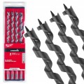 Milwaukee IAD Set - Zestaw wierteł udarowych krętych długich Hex 7/16" / 14 - 20 mm - 4 szt