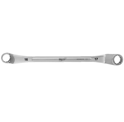 Milwaukee Double Ring Offset Spanner - Milwaukee Double Ring Offset Spanner - Zestaw kluczy oczkowych podwójnie odsadzonych - 12 szt