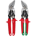 Milwaukee Offset Aviation Snip Set - Zestaw offsetowych nożyc do blachy - 2 szt