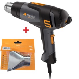 STEINEL HM2120 E - Opalarka sieciowa z regulacją temperatury + STEINEL ST070212WZ - Dysza szerokostrumieniowa 75 mm system 34 mm