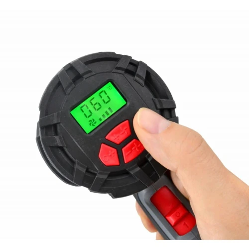 Hoozar KD14-600LCD - Elektryczna opalarka z regulacją i akcesoriami 2000 W