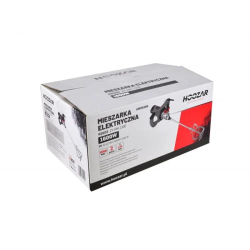 Hoozar KD103 - Elektryczna mieszarka 2-biegowa do zapraw
