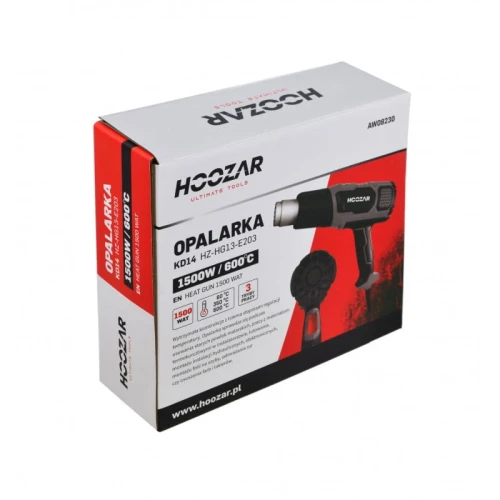 Hoozar KD14 - Elektryczna opalarka 1500 W