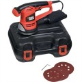 BLACK&DECKER KA191EK-QS - Szlifierka mimośrodowa 125mm